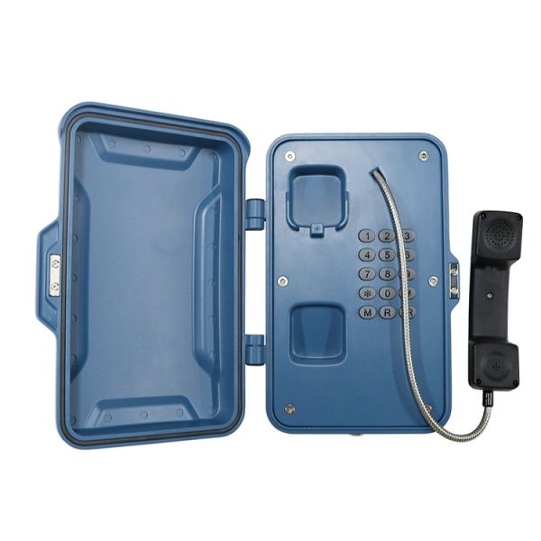 Quality FCC Waterproof SIP2.0 Analogue Power Plant Telephone IP67 wholesale