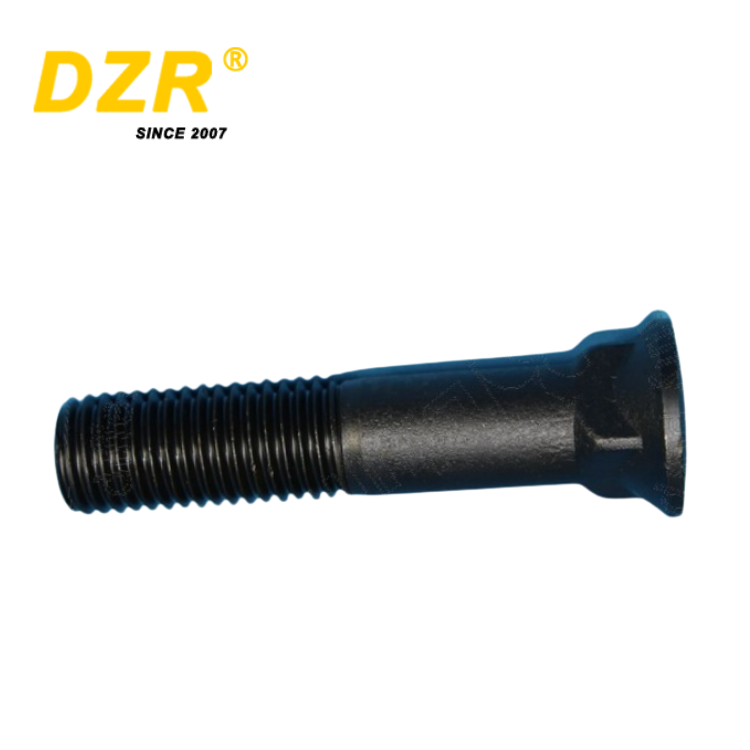 Durable High Strength Grade12.9 5f8933 Series Excavator Plow Bolt Construction Machinery Parts