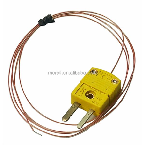 Quality GG-K-30-SLE K Type Thermocouple Temperature Line High Temperature Resistant Glass Fiber Temperature Measurement Line wholesale