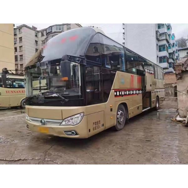 Quality 2018 Year 50 Seats Diesel Yutong ZK6122 Used Bus Second Hand Bus wholesale