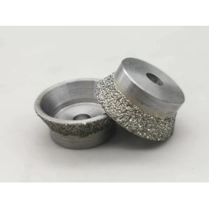 High Durability Sintered Diamond Wheels 30mm Brazed Customized Hardness