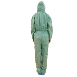 Waterproof Non Woven Coverall Soft Felling With High Air Permeability
