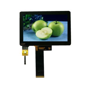 5 Inch Capacitive LCD Touch Screen Panel 40pin RGB Interface 1000 Brightness
