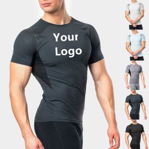 Men's T-Shirts Printed Custom Sublimation Gym Sport Oversized Tee Blank T Shirt