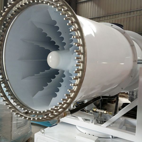 BS-40 stainless steel orchard pesticide machine water fog cannon with 7.5KW fan