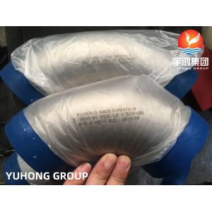 China Precision Butt Weld Fittings 45Deg 90Deg 180Deg Elbow LR SR TP304 TP304L 1/2 - 60 ASME B16.9 on sale