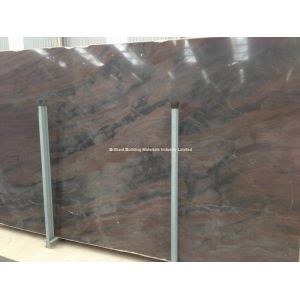 China Luxury Elegant Brown Granite Slab on sale