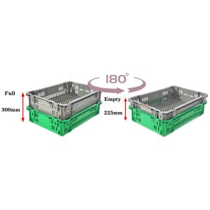 Effective Storage Solution Agriculture Supermarket Mesh Crates with Long Service