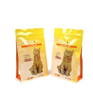 Cheap custom printing plastic aluminum foil pet food packaging bags for dog and cat food for sale