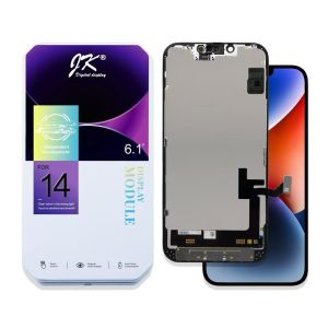 JK In-Cell FHD Soft OLED Screen for iPhone 12 13 16 Pro Max 9H Hardness