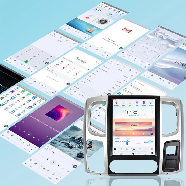 2013-2019 Dodge Ram Android Auto Car Stereo 12.1 Inch 128g