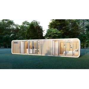 Customizable Apple Cabin House Modern Apple House With Integrated Ceiling