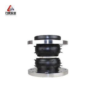 Customization Double Sphere Flexible Rubber Joint with Carbon Steel Galvanized