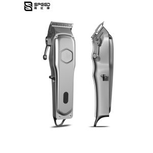 China LED Display Commercial Hair Clipper Rechargeable Cordless Salon Barber Use Lithium Battery on sale