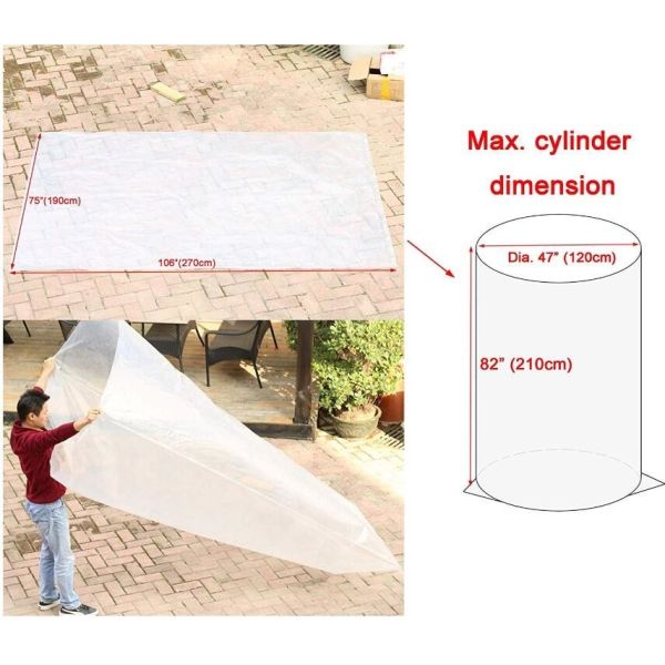 Jumbo Bulk Heavy Duty Jumbo Polyethylene Bag,FIBC PACK Lining, Furniture Cover