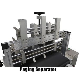 PLC Core Components Automatic Surface Labeling Applicator for Socks Package Flat