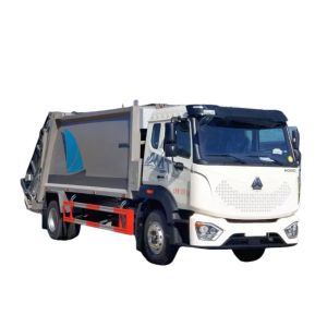 15 Ton Household Waste Compaction Vehicle Design HOWO Compactor Garage Truck