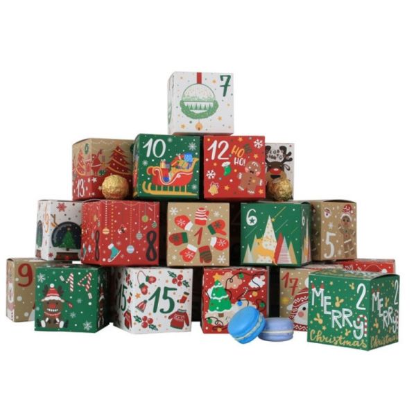 Quality 7*7*7cm Eco-friendly Food Packaging Paper Box with Flexographic or Offset Printing wholesale