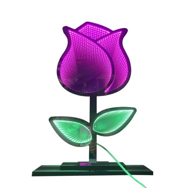 Quality High Luminous Flux Double-sided Infinity Mirror LED Neon Sign for Decorative Display wholesale