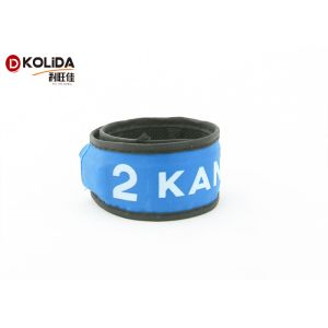 China Sport Glow Light Up Flashing LED Armband Slap Wristband For Parties on sale