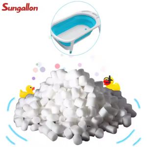 Safe and Eco-Friendly TPE Granules for Infant Bath Folding Basins