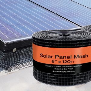 Galvanized Steel Pigeon Proofing Mesh Weld black pvc coated