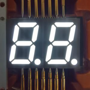 Cheap Common Anode Seven Segment SMD LED Display 80mW 2 Digits for sale