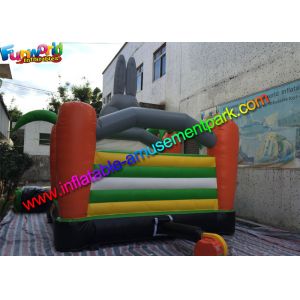 Outdoor Commercial Rabbit Inflatable Castles / Bouncing Castles With PVC