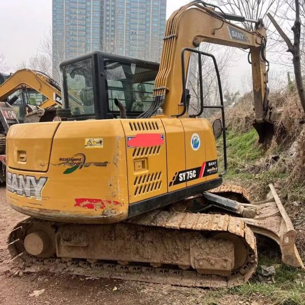 Quality Used Excavadora Sany 75c 2022, Retro Excavadora Sany Sy75c Sy60c Sy55c Sy95c Sy35u Sy26c Sy16c Mini Excavators High Quality wholesale