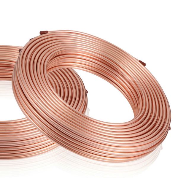 Quality B280 Copper Pancake Pipe Water Pipe Air Conditioner Copper Pipe 1/4" 5/8" wholesale
