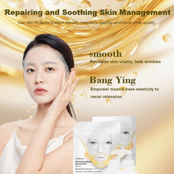 Retinol & Collagen Anti-Aging Facemask Skin Tightening & Deep Hydration Anti-Wrinkle Sheet Mask