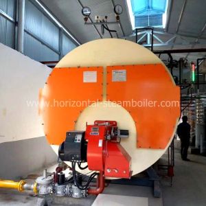 6000 Kg Low Pressure Horizontal Gas Fired Steam Boiler For Brewery