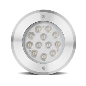 External Control 380lm 9W SS316L LED Ground Pool Lighting