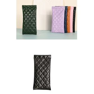 Cheap hot selling sunglasses bag with elastic closer for large size sunglasses with cheap price for sale