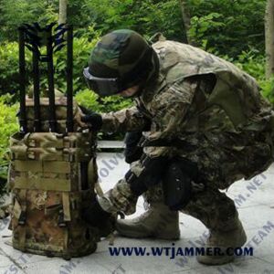 80 Watt High Power EOD Backpack 4G 5G Cell Phone Signal Jammer Manpack RF Jammer