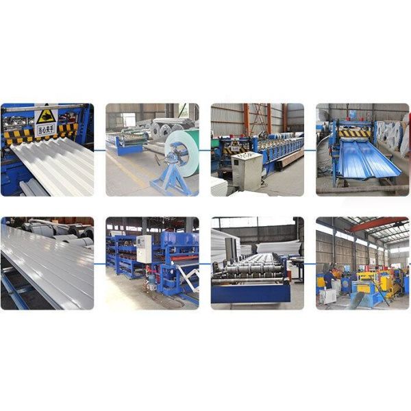 0.15-0.8mm T Type Prepainted Roofing Sheet Zinc Corrugated Roofing Sheet