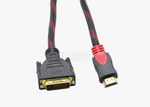 China 24K Gold Plated Special Cables 1080P HDMI To DVI Cable With Ethernet Length Customized on sale