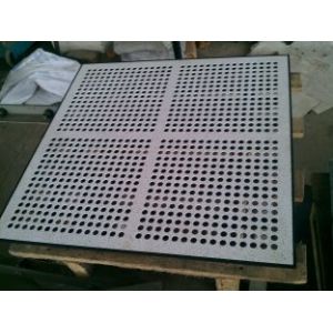 40% Dustproof Anti-rust Perforated Raised Floor 600 × 600 × 35 mm