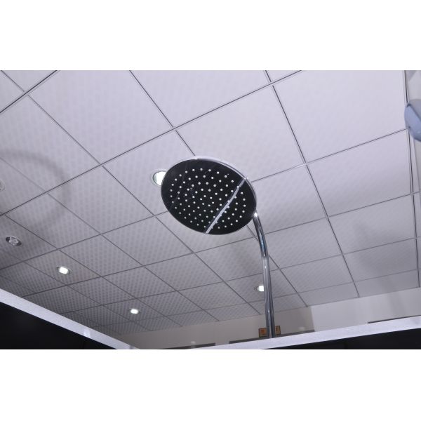 silive painted Square Shower Cabin With White Acrylic ABS Tray