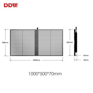 Factory Price P2.8 P3.9 P7.8 P10 P15 P20 Indoor LED Screen Transparent 3840Hz