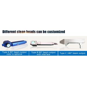 Easy Operating Assembling 150W Fiber Laser Cleaning Machine For Rust Removal