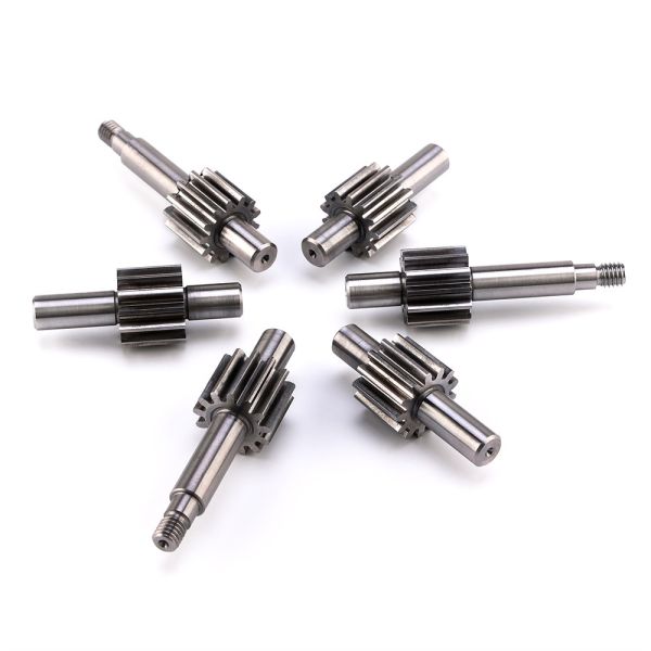CNC Machining Stainless Steel Gears Conventional Gear Shaft Micro Machining Gear Parts