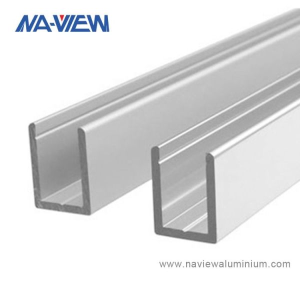 Quality Extruded Aluminium U Channel Shaped Section Extrusions Profiles Supplier Company wholesale
