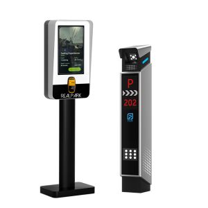 Wall Mounted ANPR Parking Payment Kiosk ExpressExit Parking Lot Kiosk
