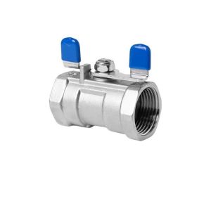 1PC NPT/Bsp Threaded Ball Valve with Butterfly Handle Manual Operation Control