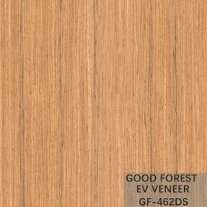 Decoration Laminated Engineered Wood Veneer Teak FSC Certification