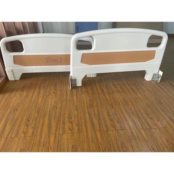 Wood Grain Color PP Hospital Bed Headboard For Hospital Medical