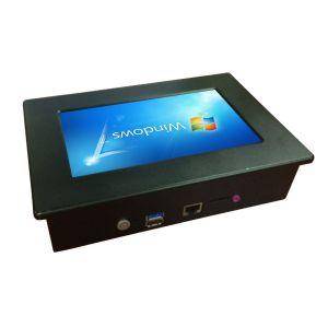 7'' Embedded Industrial LCD Monitor Rugged HD All In One Fanless Touchscreen PCs