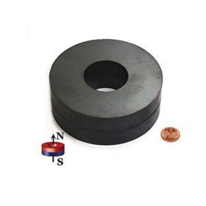 Custom Strontium / Barium Ferrite Ring Magnet Y25 Y30 Y33 Y35 Multipurpose Use