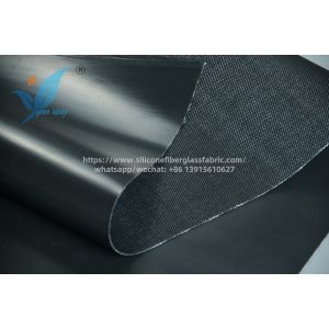 High Temp Silicone Rubber Composite Fabric Custom Sizes